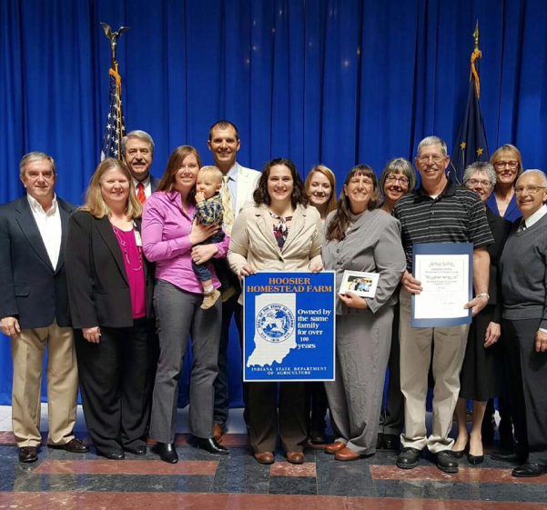 Beneker Hoosier Homestead Award Presentation