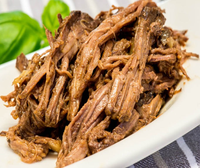 shredded beef